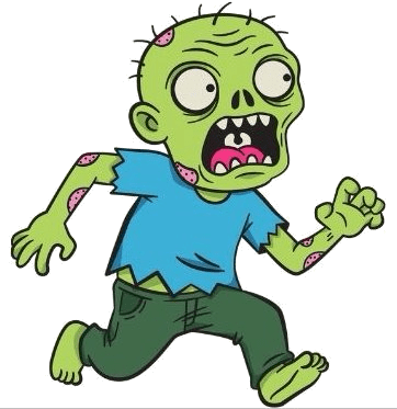 Walking zombie